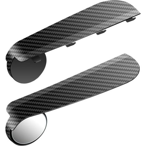 Protège-Oreilles Rétroviseur Anti-Pluie,Bouclier De Protection Imperméable,2 Visières Anti-Pluie Ajustables Grand Angle Pour Rétroviseur  Pour Accessoires Extérieurs De Camion Et Camping-Car (1/5)