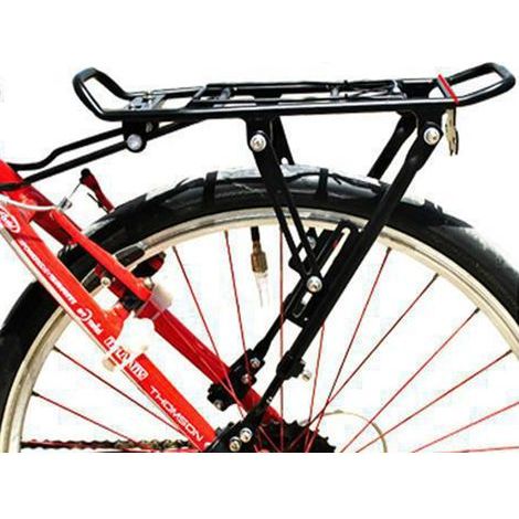 Porte-bagages vélo ajustable grande capacité, support de transport pour équipement cycliste