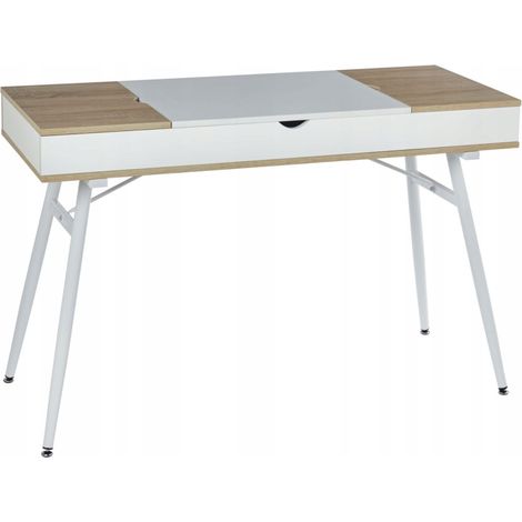 Bureau B16-FX, chêne Sonoma/blanc (1/5)