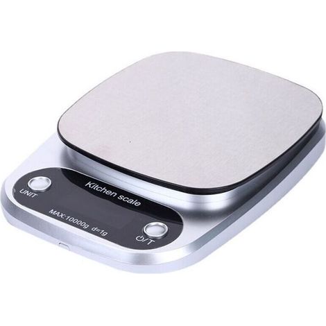 Balance électronique alimentaire en acier inoxydable pour cuisine (10kg/1g)