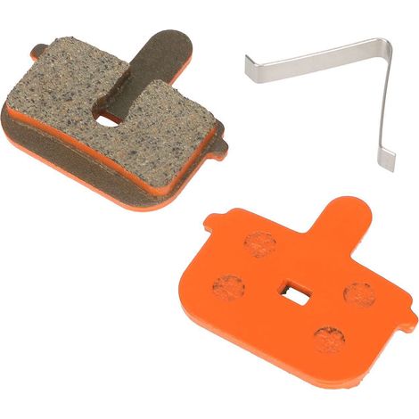 Plaquettes de frein rectangulaires creuses en céramique Orange Kugoo G-booster, pièces de freinage par friction et décélération (1/5)