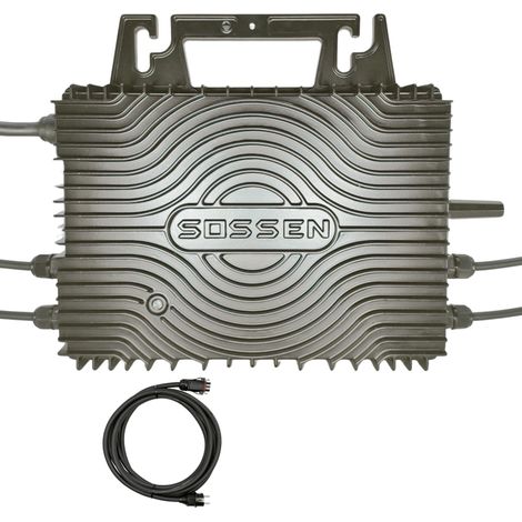 Micro-onduleur 1000W Wifi Sossen + Câble AC 5m (1/5)