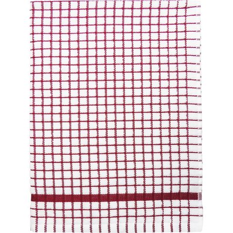 Samuel Lamont Poli Dri Burgundy Strofinaccio, Cotone, Borgogna, Taglia Unica (1/4)