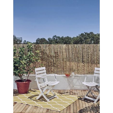 Canisse demi-ronde MIDCANE  2 x 5 m Naturel Nortene