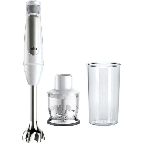 Houshold MultiQuick 7 Stabmixer MQ 7020 (wei, 1.000 Watt, mit Zerkleinerer) (1/5)