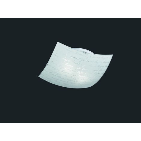 Lámpara de Techo Signa Cristal Blanco Signature Decorations 40x40 cm Trio Lighting