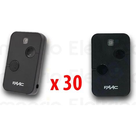 faac 30 x télécommande 2 canaux xt2 433 slh lr 7870071