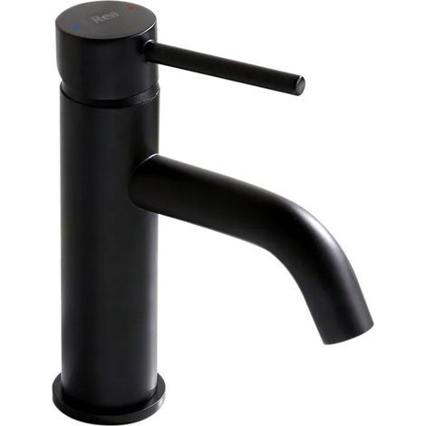 ROBINET DE LAVABO REA LUNGO BLACK LOW (1/5)