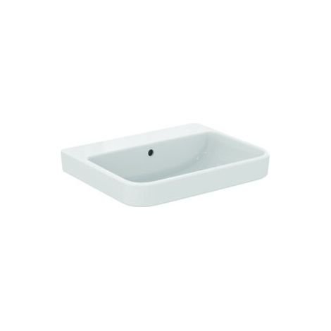 Ideal Standard T5335HY Lavabo i.life B sans trou robinet avec trop-plein (1/5)
