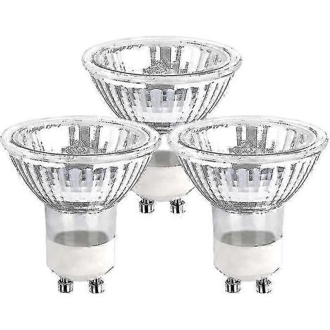 Lot de 5 ampoules halogènes GU10 35W à réflecteur et à intensité variable (1/5)