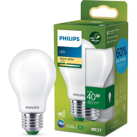Ampoule Philips LED 2.3 W 485 lumens 2700 K (1/5)