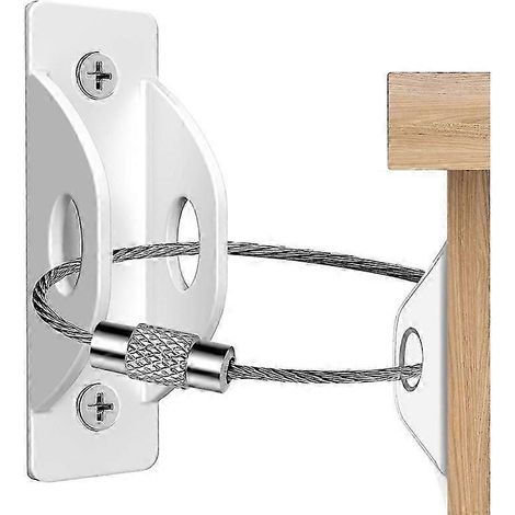 Lot de 12 chevilles de fixation robustes pour meubles, permettant une fixation murale sécurisée et supportant jusqu'à 420 lb. (1/5)
