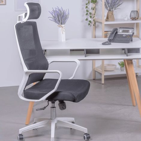 Nest Dream - Ergonomischer Schreibtischstuhl - Mesh - Schwarz