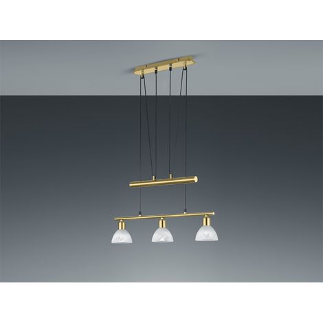 Modische 18W LED Pendel Hänge Leuchte Kneipe höhenverstellbar TRIO 371010308 (1/5)