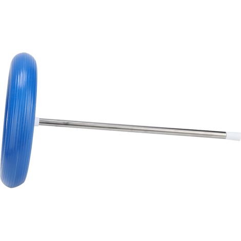 Thermomètre Flottant Thermique - Testeur de Température d'eau pour Piscine Spa Jacuzzi 33cm PVC Bleu avec Cordage (1/5)