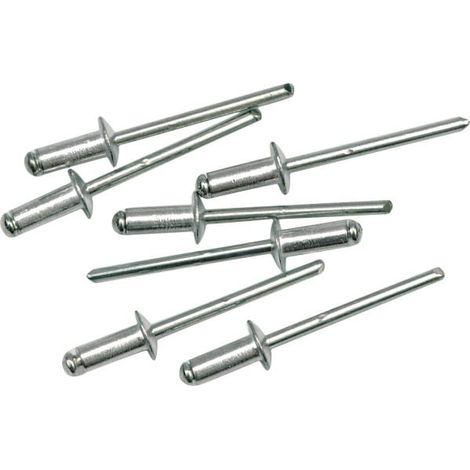 VOREL 70320 - remaches ciegos de aluminio 6.4x3.2mm 50pcs