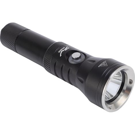 Lampe de plongée sous-marine Dive Light, lampe torche rechargeable étanche ultra-lumineuse avec indicateur de charge, 5 modes d'éclairage sous-marin, lampe de sécurité pour la plongée sous-marine et l (1/5)