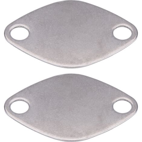 Kit de Plaquage de Soupape EGR pour ESPACE LAGUNA MASTER TRAFIC MOVANO - Plaque d'Obstruction en Acier, 4 Pièces (1/3)