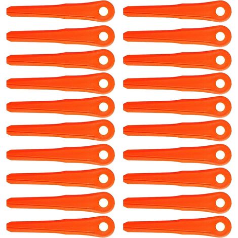 Packung mit 20 Kunststoffklingen 4002 007 1000 für Stihl Polycut 6-2, 6-3, 7-3, Polycut 28-2, 48-2, 47-3 Freischneiderköpfe (1/5)