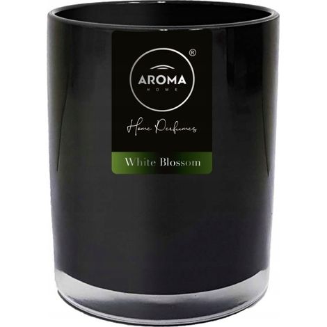 Duftkerze „White Blossom Aroma Home“ aus Paraffin, 1 Stück. (1/2)