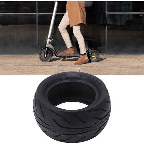 Pneu de Scooter Électrique 10 Pouces 10x4.50-6, Sans Chambre, Caoutchouc, Remplacement (1/5)