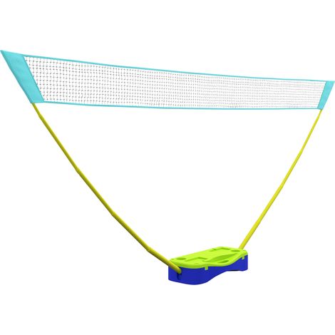 2 in 1 Badminton Set, Badmintonnetz mit Ständer, Volleyballnetz, verstellbar, mit Tragetasche, für Indoor, Outdoor (1/5)