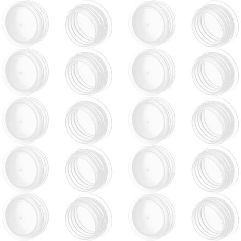 20 bouchons de jardinière, plastique, ronds, pour jardinière (1/5)
