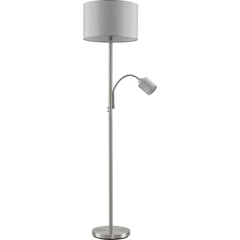[GEBRAUCHT] B-Ware Lindby Colima Stehleuchte Stehlampe Standleuchte Standlampe Stoff Leselampe 194