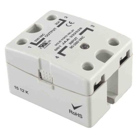 Relais statique RS PRO, 10 A, Montage sur panneau, Montage en surface, 240 V rms ( Prix pour 1 )