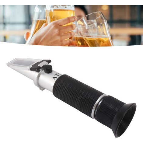 Réfractomètre Brix Portable pour Teneur en Sucre - Tester de Concentration Alimentaire 0-32% SG 1.000-1.120 avec Compensation Thermique Automatique (1/5)