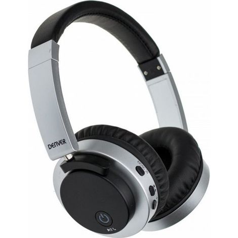 Denver BTN-206 BLACK Auriculares Diadema Negro, Plata (1/5)