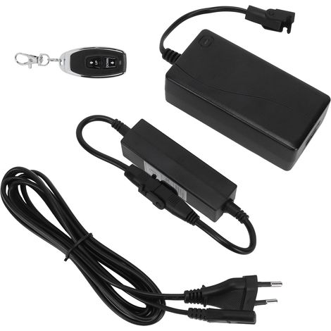 Télécommande 29 V compatible avec actionneur linéaire CC à balais 24 V pour rideaux, portes et canapés électriques (100-240 V). (1/5)