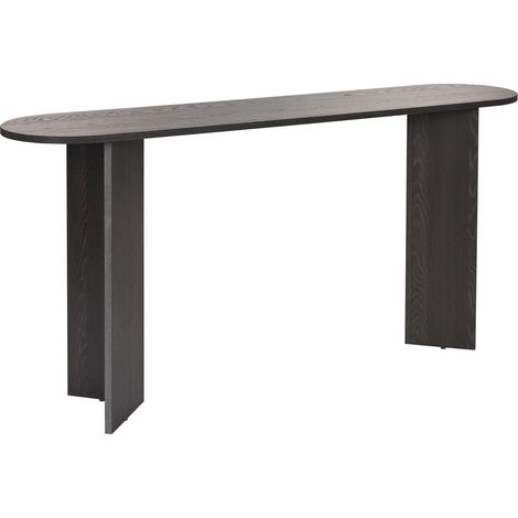 Holzkonsole "Sira" – 150 x 35 x 75 cm – Schwarzes Licht