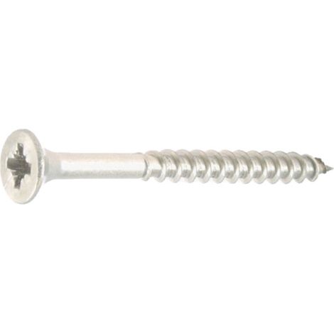 TORNILLO PARA MADERA AGGLOM RST TE FRESH E POZIDRIVE ACERO INOXIDABLE A2 5X40 CAJA DE 100 - ULTIMA - 12550040 COLA ULTIMA SCREW (1/3)