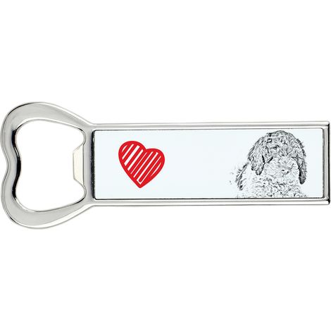 Lagotto Romagnolo - un apribottiglie con un cane, un apri-frigo personalizzato, un regalo unico per uomo di Art-Dog (1/5)