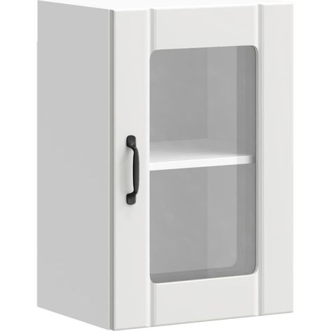 Maison Exclusive - Armario pared cocina puerta de cristal Lucca b