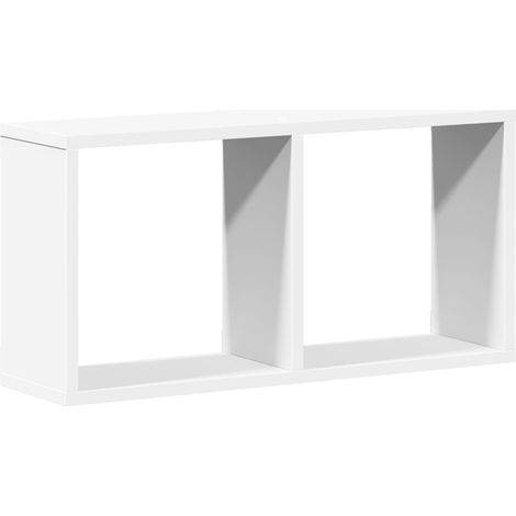 Maison Exclusive - Mobile a Parete 60x16x30 cm Bianco in Legno Multistrato