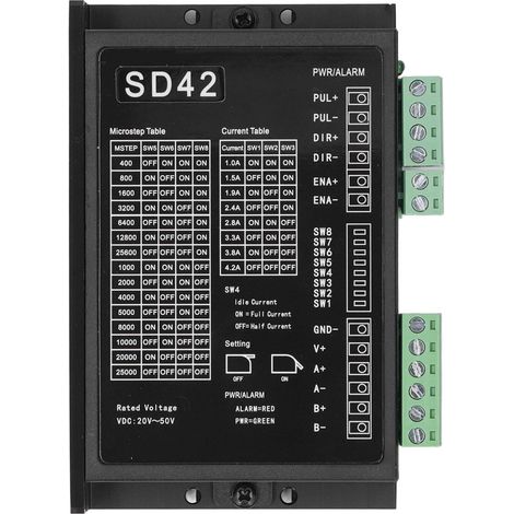 Contrôleur de moteur SD42, 20 V CC à 50 V CC, 1,0 A à 4,2 A (1/5)