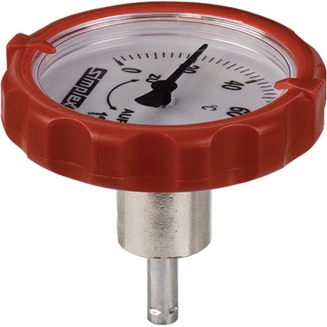 Flamco Thermometergriff lange Ausführung DN20-50 Kst. rot, F10304
