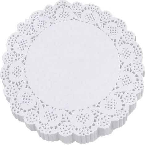 Papier-Platzsets – 100 Stück – Für Kuchen, Desserts und Tischdekoration (1/5)