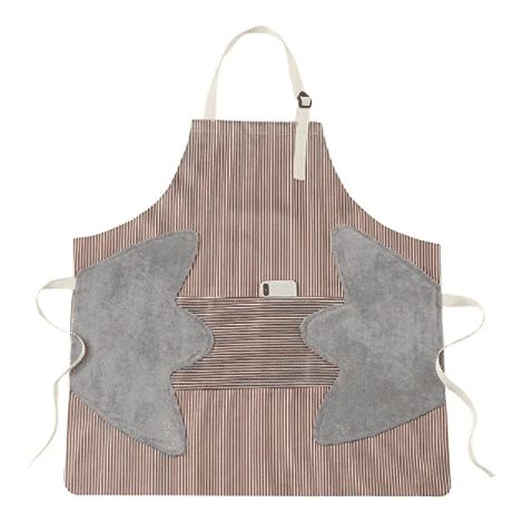 Tablier à poches - Tablier ajustable pour la cuisine et le barbecue, tablier de chef à poches, tablier de cuisine unisexe (1/3)