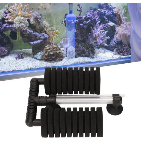 Filtre à Éponge Double Tête pour Aquarium - Purification Efficace de l'Eau - Convient pour Poissons et Créatures Aquatiques -AUTRES (1/5)
