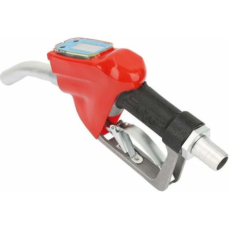 1 doseur, Compteur numérique 60 l/min, Buse métallique 1 pouce, Pour diesel et kérosène, Usage professionnel (1/5)