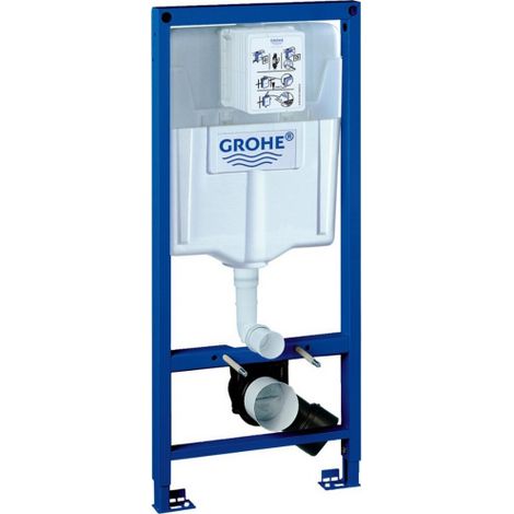 CASSETTA INCASSO MODULO STAFFA VASO SOSPESO GROHE RAPID SL 6-9 lt (1/2)