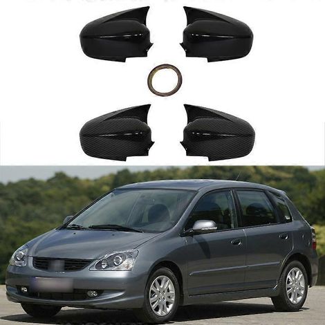 Rückspiegelgehäuse/Rückspiegelrahmen für Honda Civic (Baujahre 2014–2015) – Schwarz glänzend, rechts (Testversion)