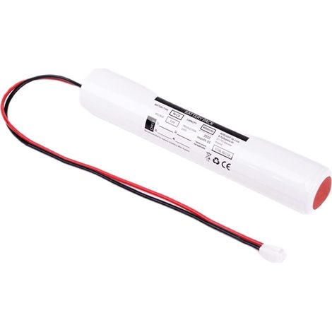 Pacco batteria NiCd 3,6 V 4000 mAh HT Wars - L186 x Ø35 - 40159
