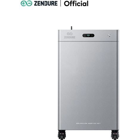 Zendure SolarFlow 4000 Mix AC+ Solarbatterie – 8 kWh Speicherkapazität, 4 kW AC (Netzausgang), 3680 W (Notstromausgang), IP65 wasserdicht, Nur SolarFlow 4000 Mix AC+