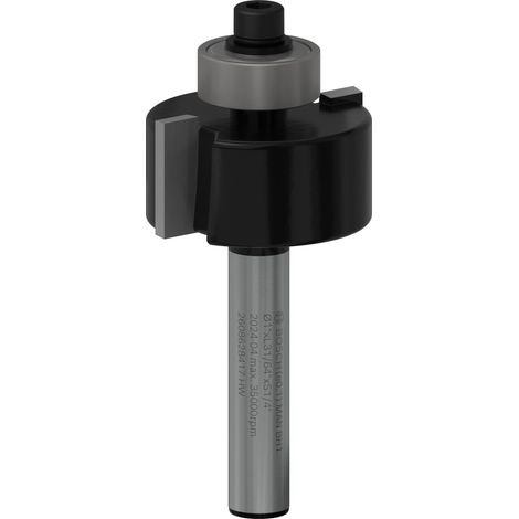 Bosch Trimmer PRO Router Bit Rabbeting 1/4 Shank 1/4 2608628417 (1/5)
