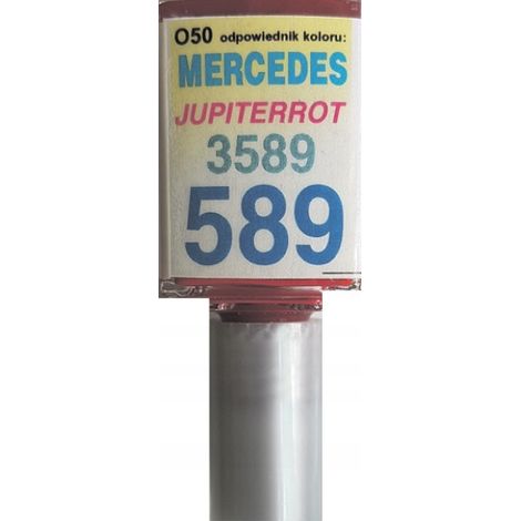 Mercedes 589 Jupiterroth Lackausbesserungsstift für Kratzer (1/5)