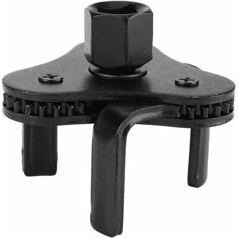 Clé À Trois Griffes Pour Filtre À Huile - Plage De Serrage 60-100 Mm - Embout Carré 3/8 - Compatible 1/2 Dr - 1 Pièce (1/5)